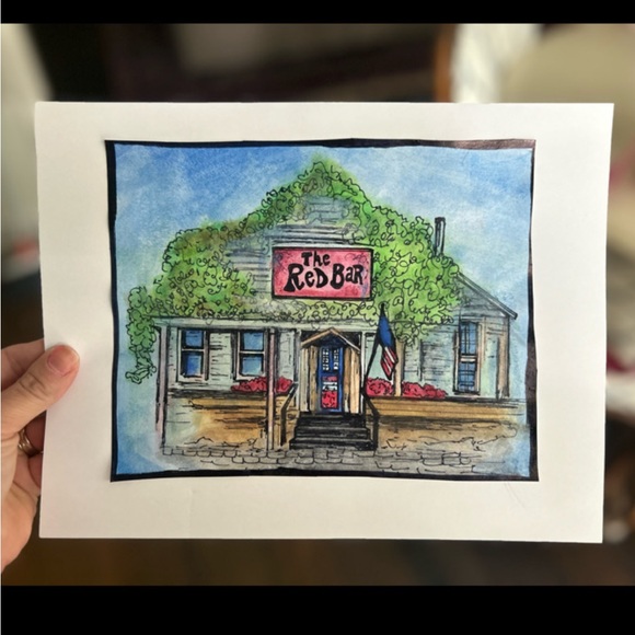 COPY - COPY - Scenes from 30a watercolor prints 8.5x11in signed and numbered - Picture 6 of 7